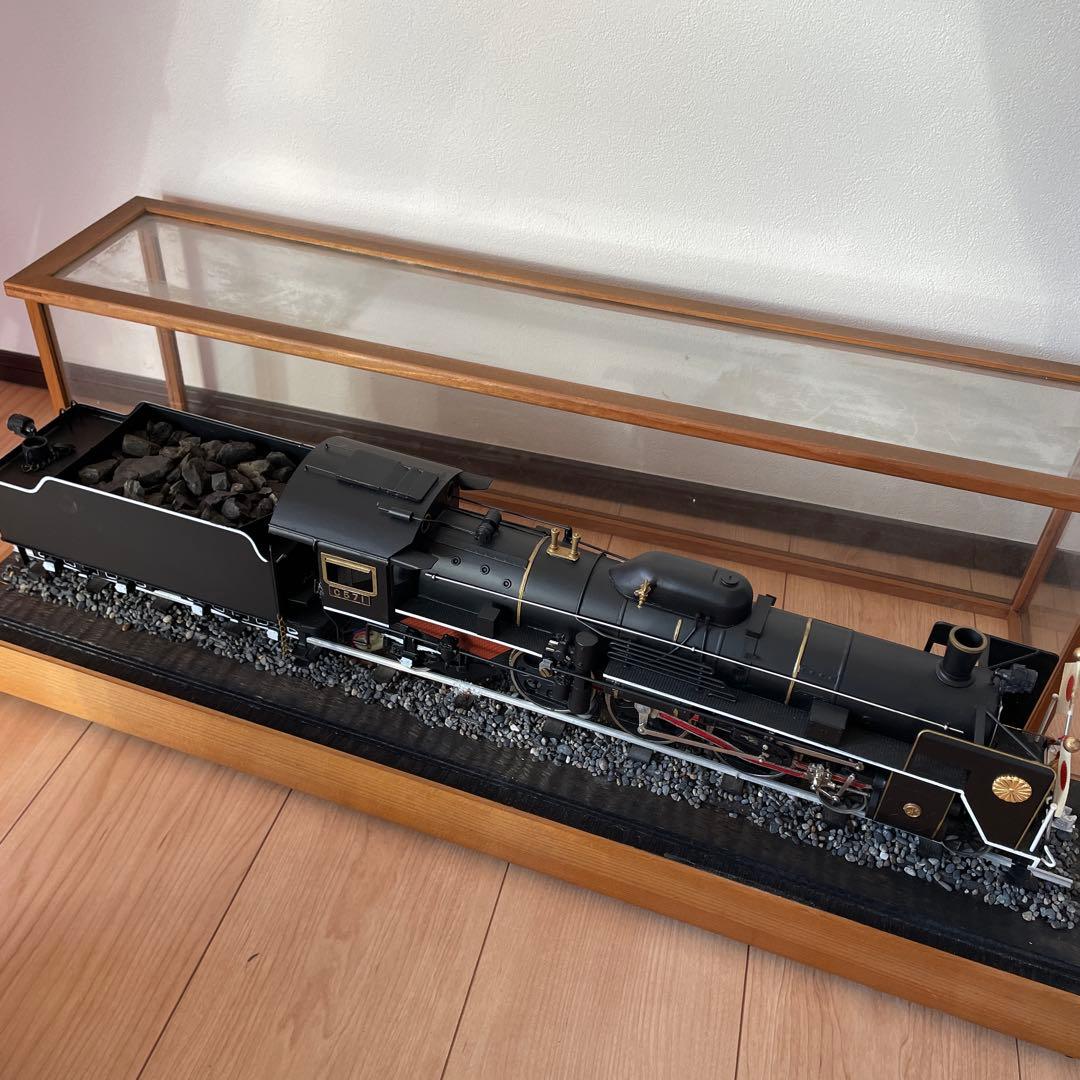 日本の蒸気機関車模型 ガラスケース付き C571 - メルカリ