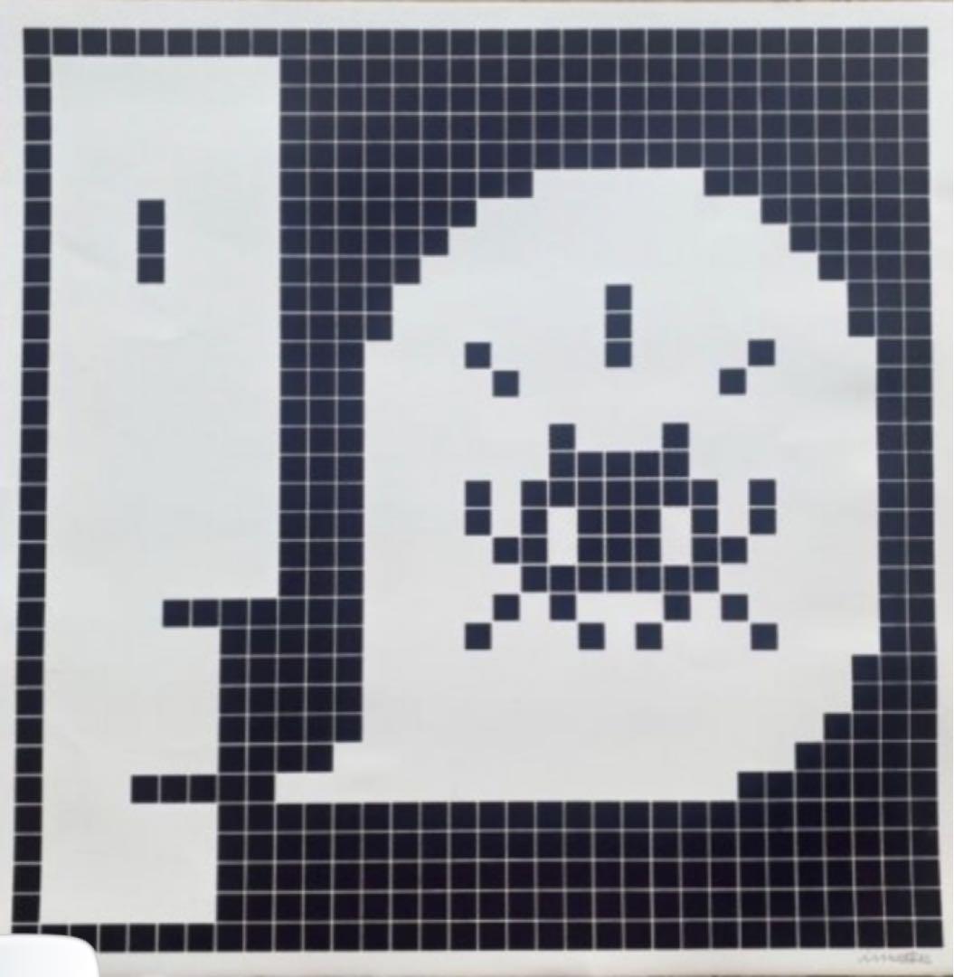 真作 invader インベーダー AlertBlack アラートブラック