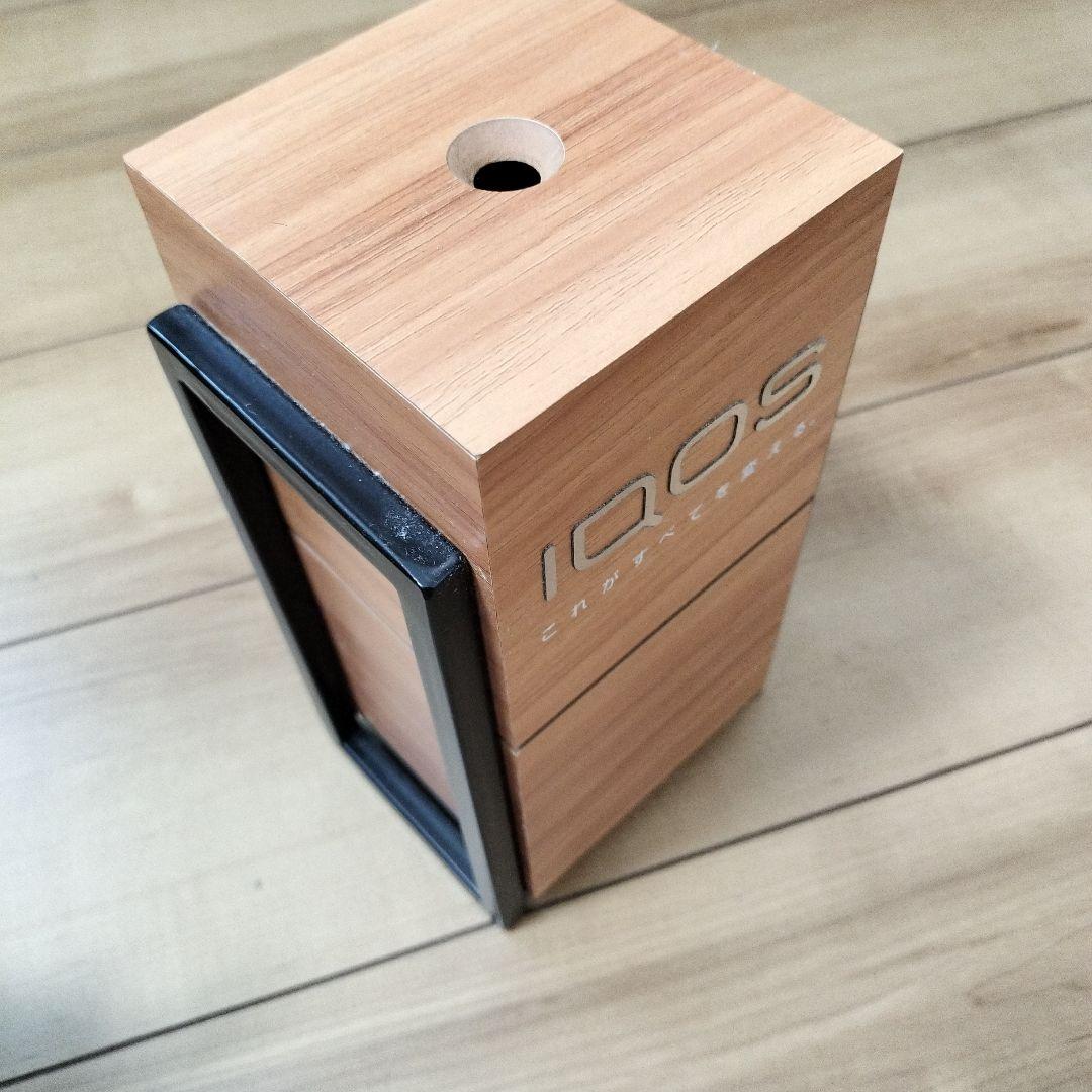 IQOS(アイコス) 鉄製 木目調 置き型灰皿 非売品 レア - メルカリ