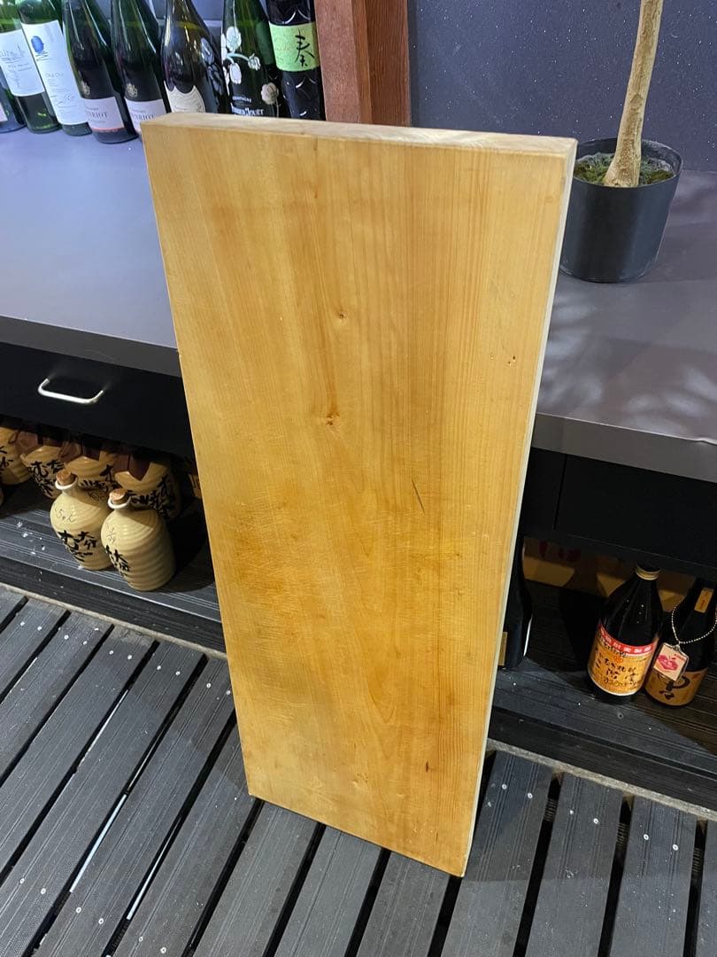 檜　寿司屋のまな板 Amazon | 寿司屋のまな板 木製（桧）850×300×30mm 「美吉野キッチン