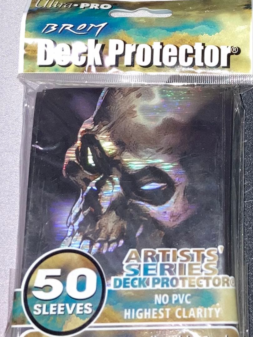 ウルトラプロ スリーブ BROM 未開封 髑髏 どくろ レア物】 ウルトラプロ ドクロ スリーブ 40枚 - メルカリ