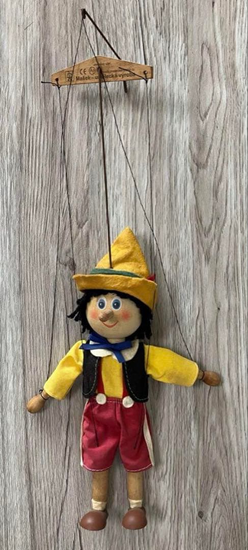 マリオネット ピノキオ ディズニー ピノキオ マリオネット あやつり人形 布服ソフビドール