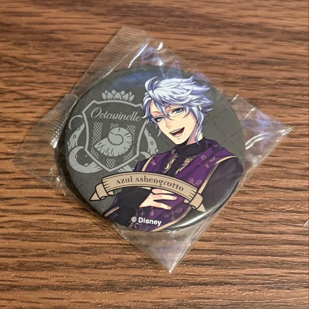 ツイステ オクタヴィネル寮 ブロマイド 缶バッジ ウエハース