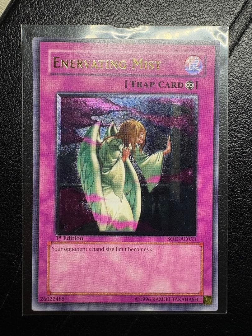 遊戯王　衰弱の霧　 Enervating Mist 1st Edition Enervating Mist [Ultimate Rare 1st Edition] SOD-EN053 Prices
