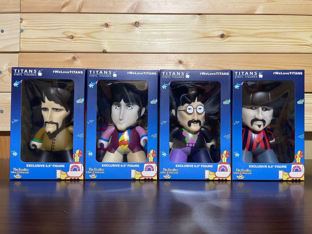 【未開封品】TITANS製 Beatles フィギュア4体セット Amazon.co.jp: Mega (メガ) ザ・ビートルズ コレクション用組み立て