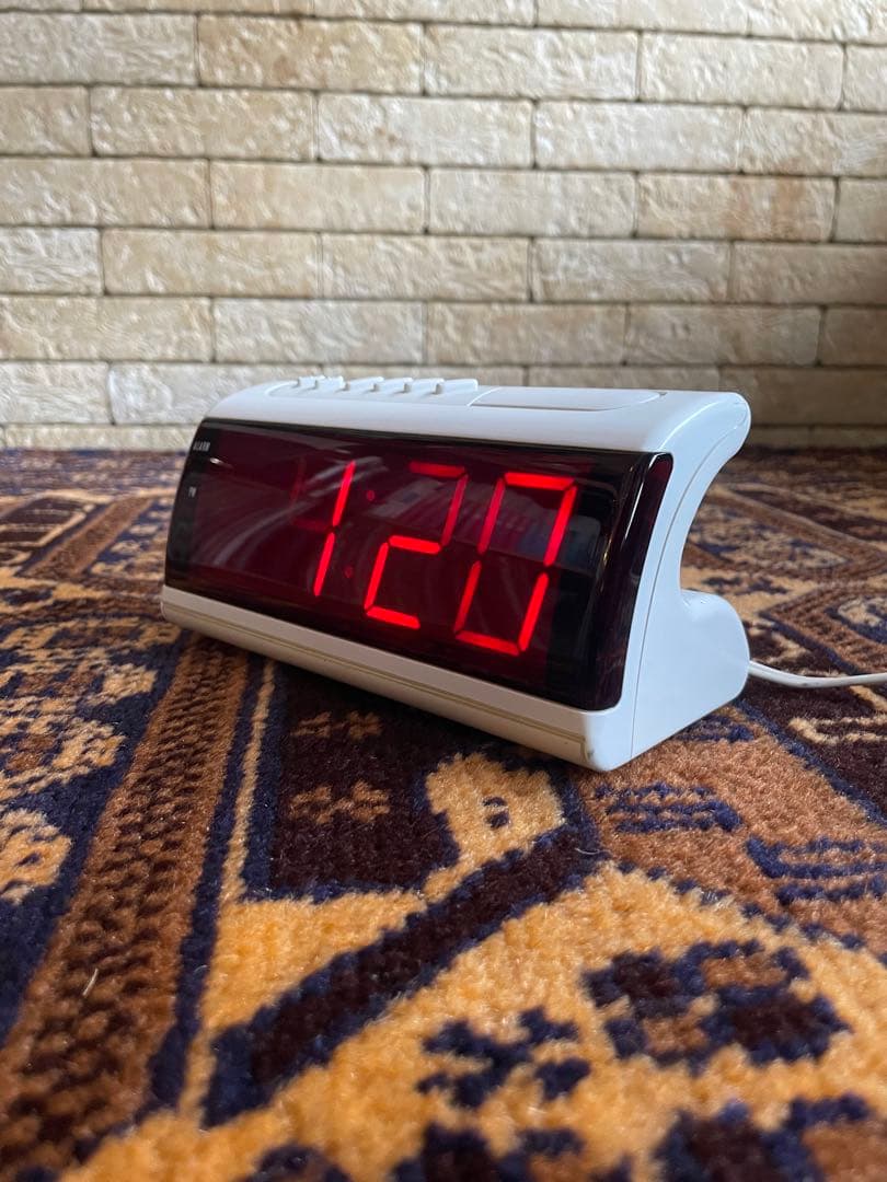 希少 美品 Hardcore LED BIG DIGITAL CLOCK EC LED DIGITAL CLOCK Viento デジタルクロック ビエント | 家具