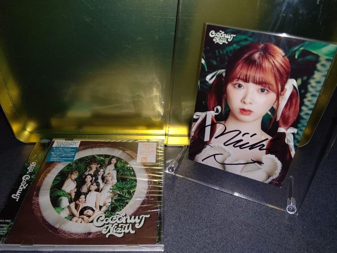 NiziU MIIHI ミイヒ 本人直筆サイン入りフォトカード 10代ラスト年