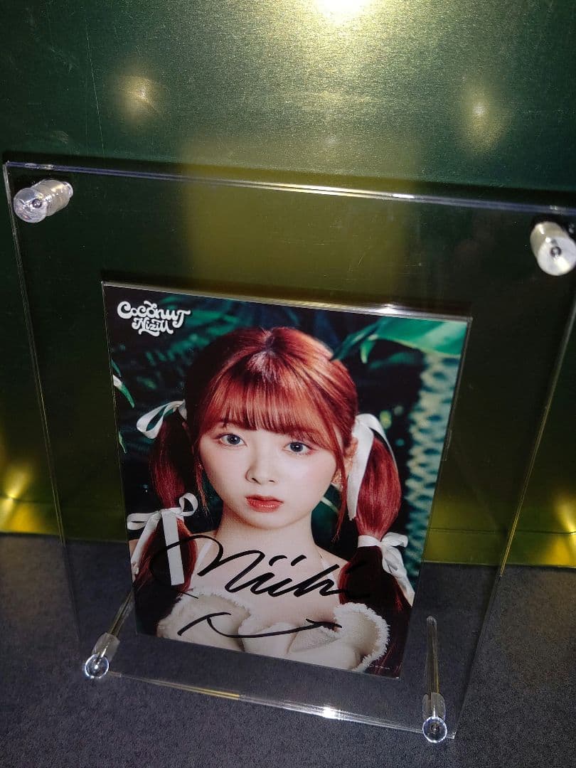 NiziU MIIHI ミイヒ 本人直筆サイン入りフォトカード 10代ラスト年