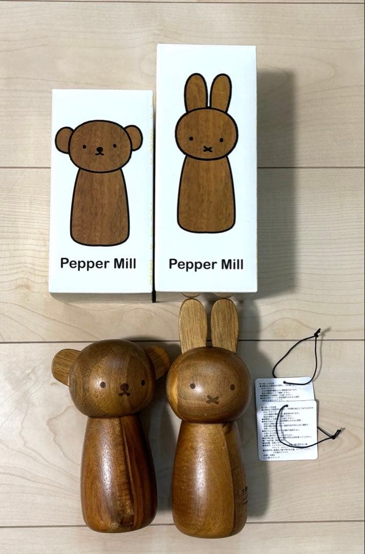 週末価格！ミッフィー ボリス　木製　ミル　ペッパーミル　新品未使用品 スタディオクリップ ミッフィー ボリス 木製ペッパーミル｜Yahoo
