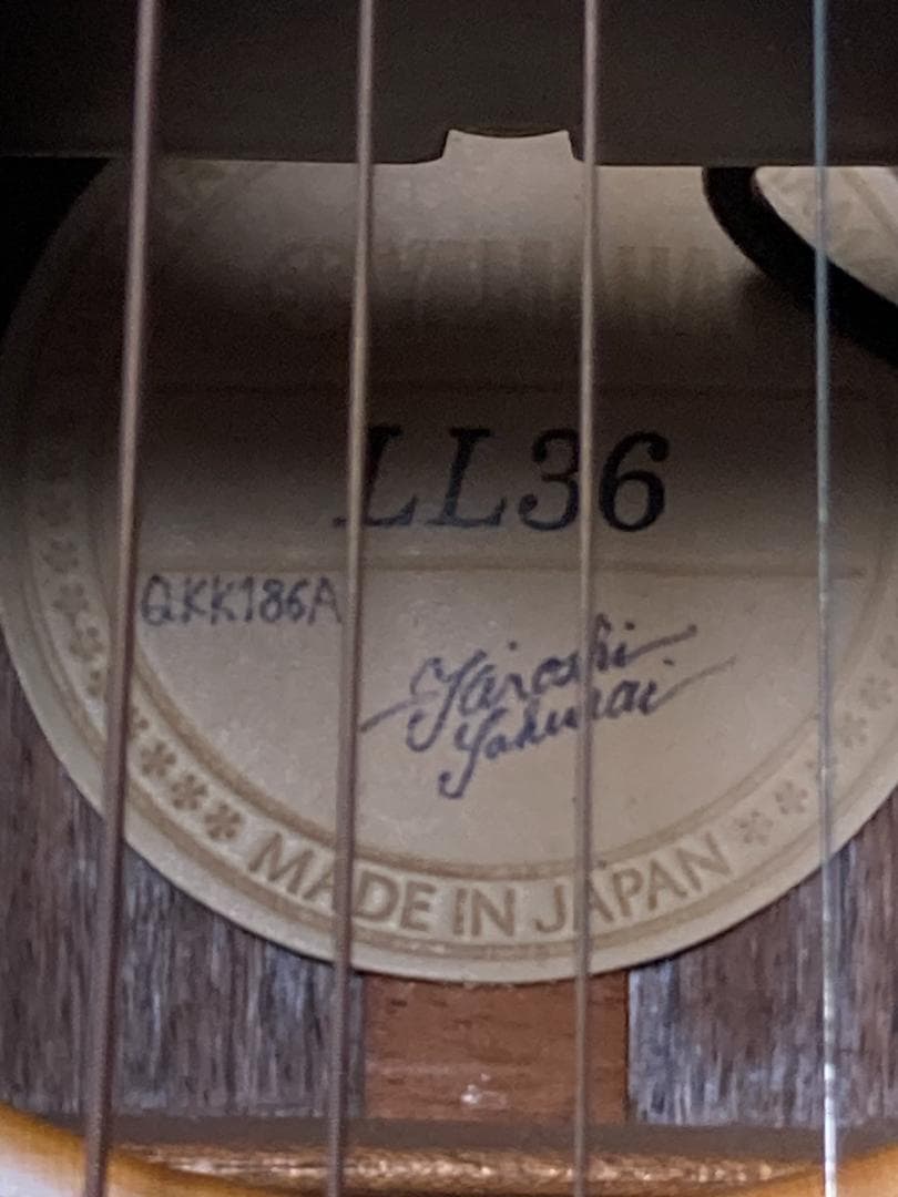 Yamaha LL36 アコースティックギター YAMAHA（ヤマハ） LL36 ARE/NT 【日本製】 アコースティックギター