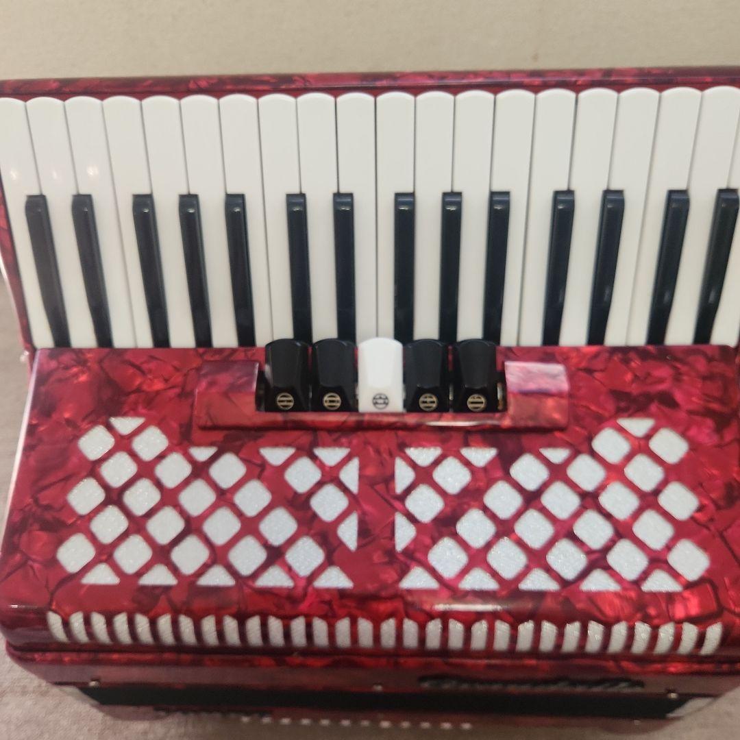 トンボアコーディオン GT60B コスモレッド - メルカリ