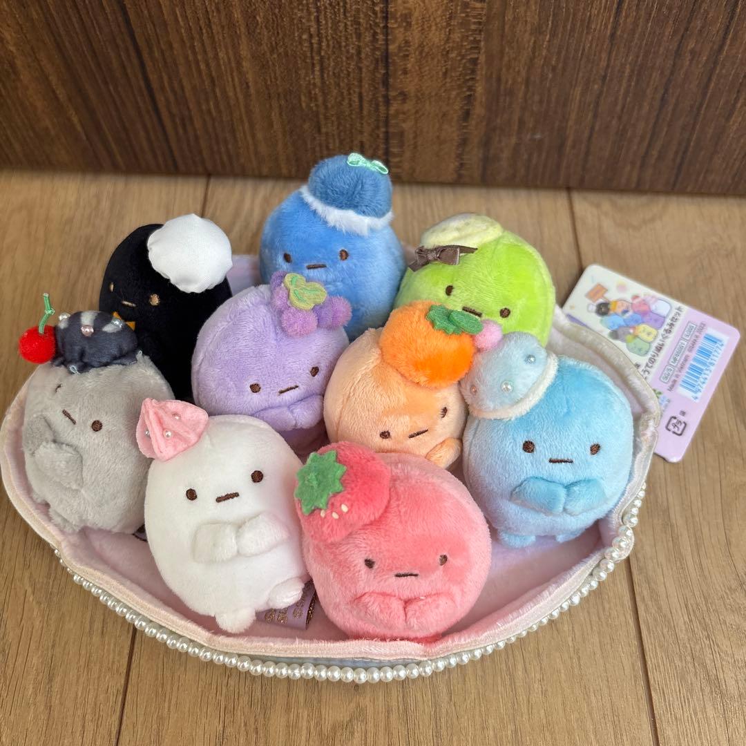 すみっコぐらし　10周年　たぴがとう　てのりぬいぐるみ　たぴおか 限定】すみっコぐらし 10周年 たぴがとうぬいぐるみセット たぴおか て