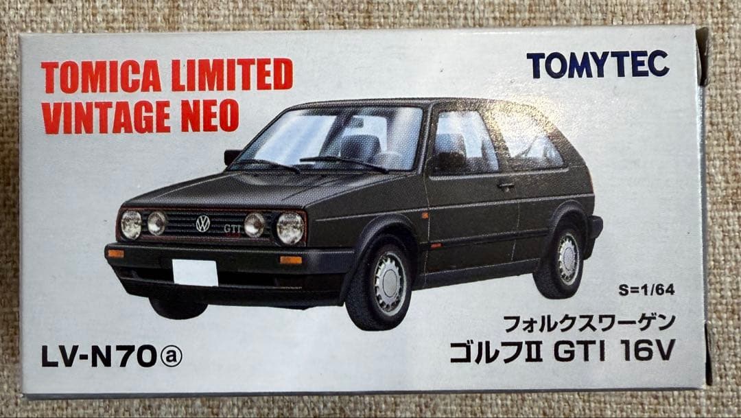 トミカ フォルクスワーゲン ゴルフ II GTI 16V LV-N70 LV-N70a VWゴルフⅡ GTI 16V 2ドア（黒） | 製品をさがす | tomica