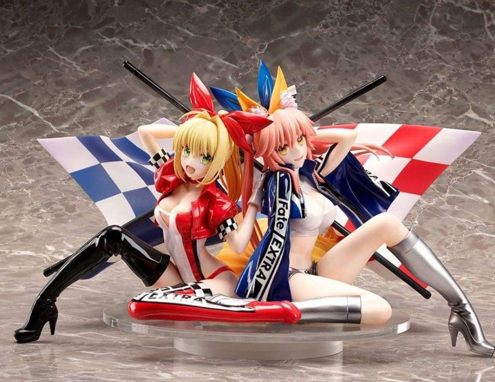 Fate/Extra ネロ・クラウディウス＆玉藻の前 Racingフィギュア 東京フィギュア / ネロ・クラウディウス&玉藻の前 TYPE-MOON Racing ver.
