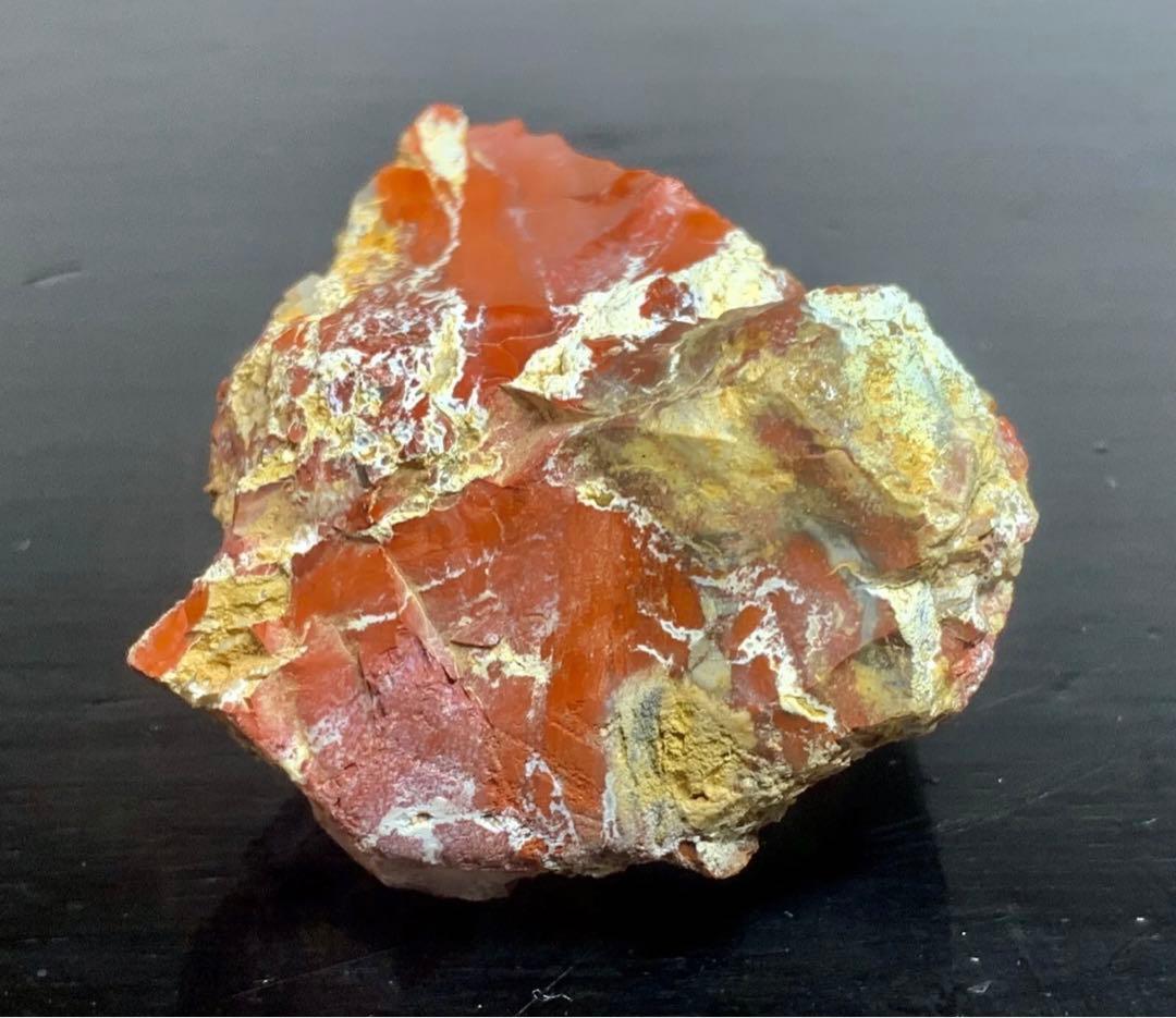 佐渡錦紅石 佐渡赤玉石 ウブ 横3.5×高8×奥行3.5(cm) 180g - メルカリ