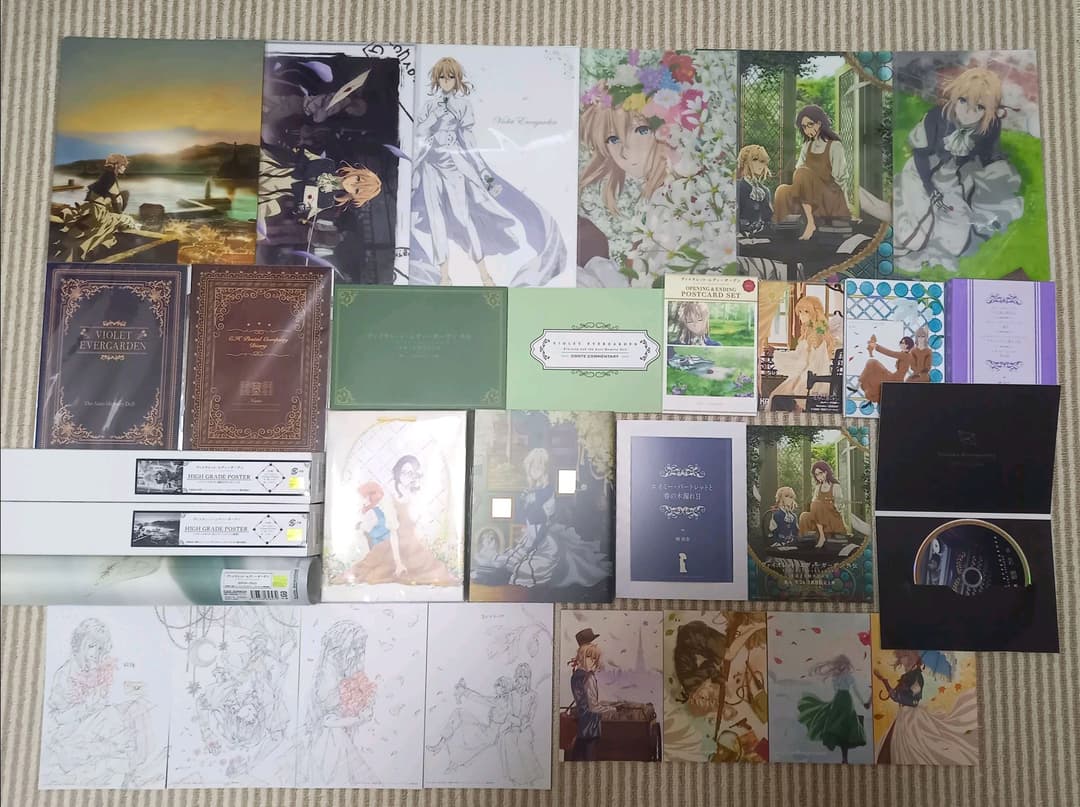 完売品 美品 ヴァイオレット・エヴァーガーデン グッズ - メルカリ