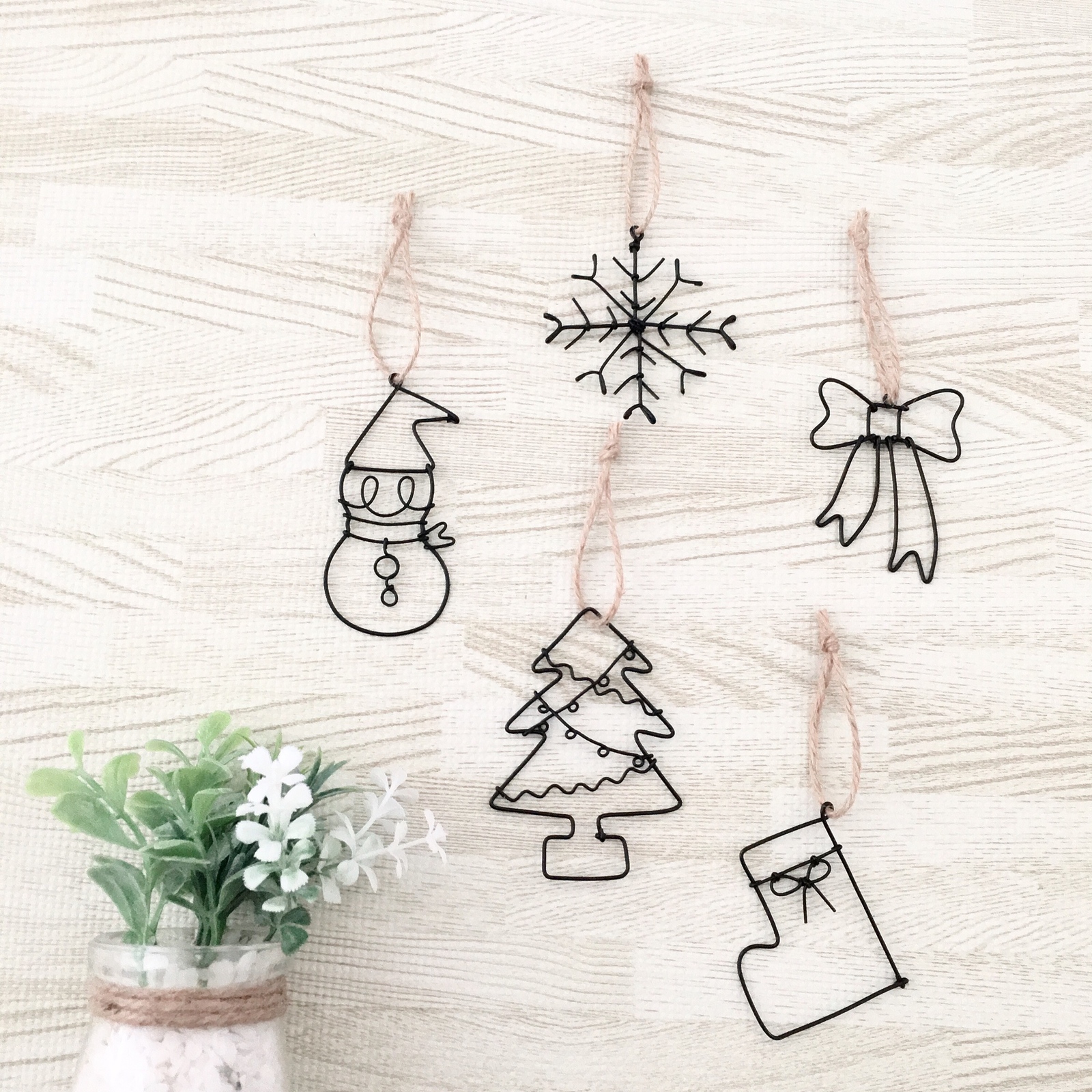 ワイヤークラフト♢ Christmas ガーランド - PAL'S GALLERY | minne