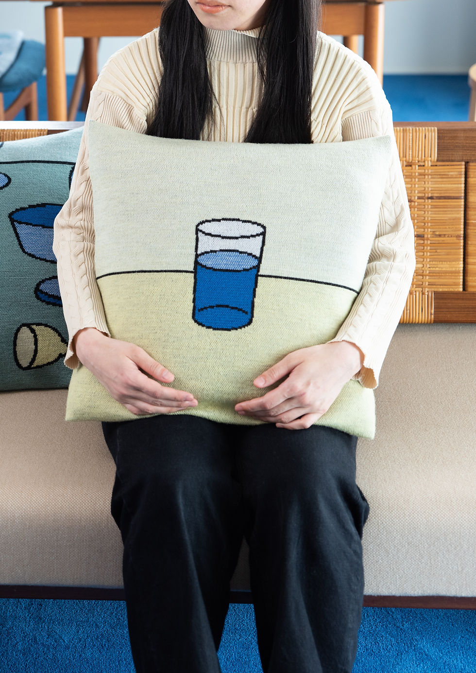 クッションカバー a glass | tukifune